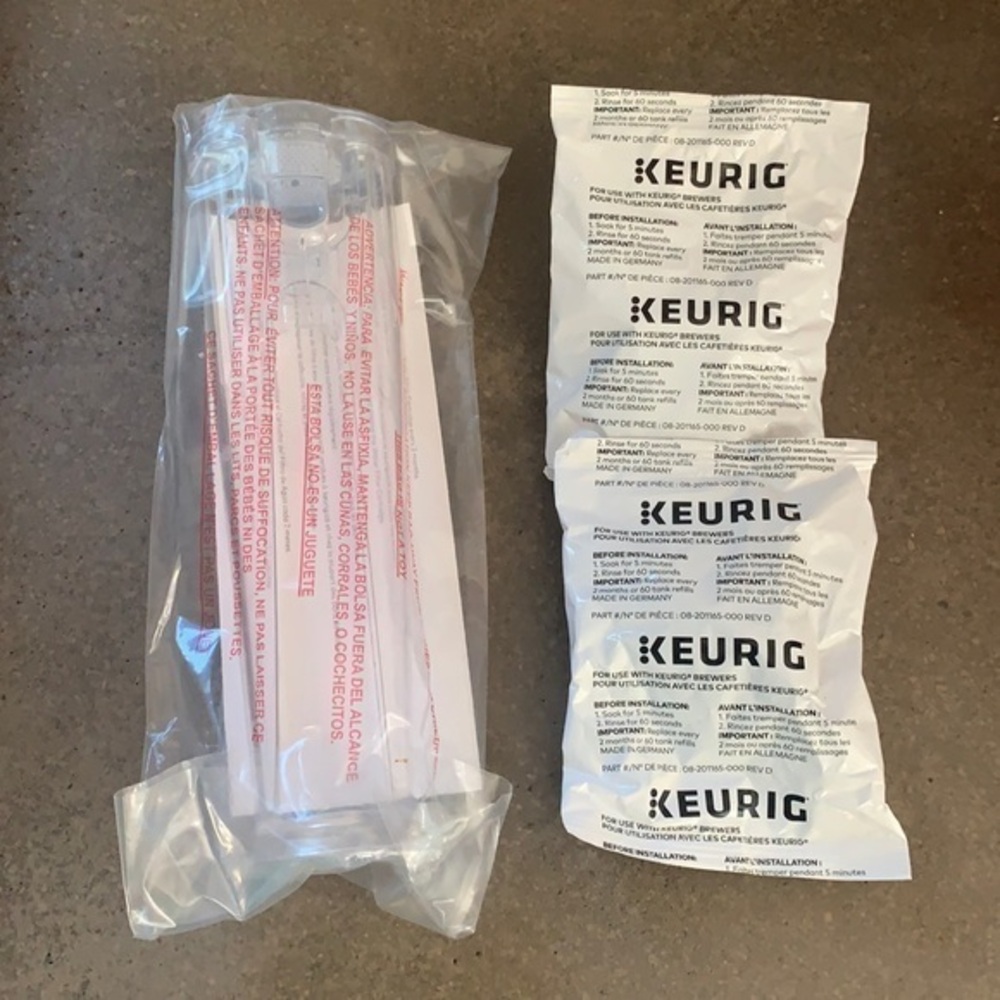 Kuerig water filters